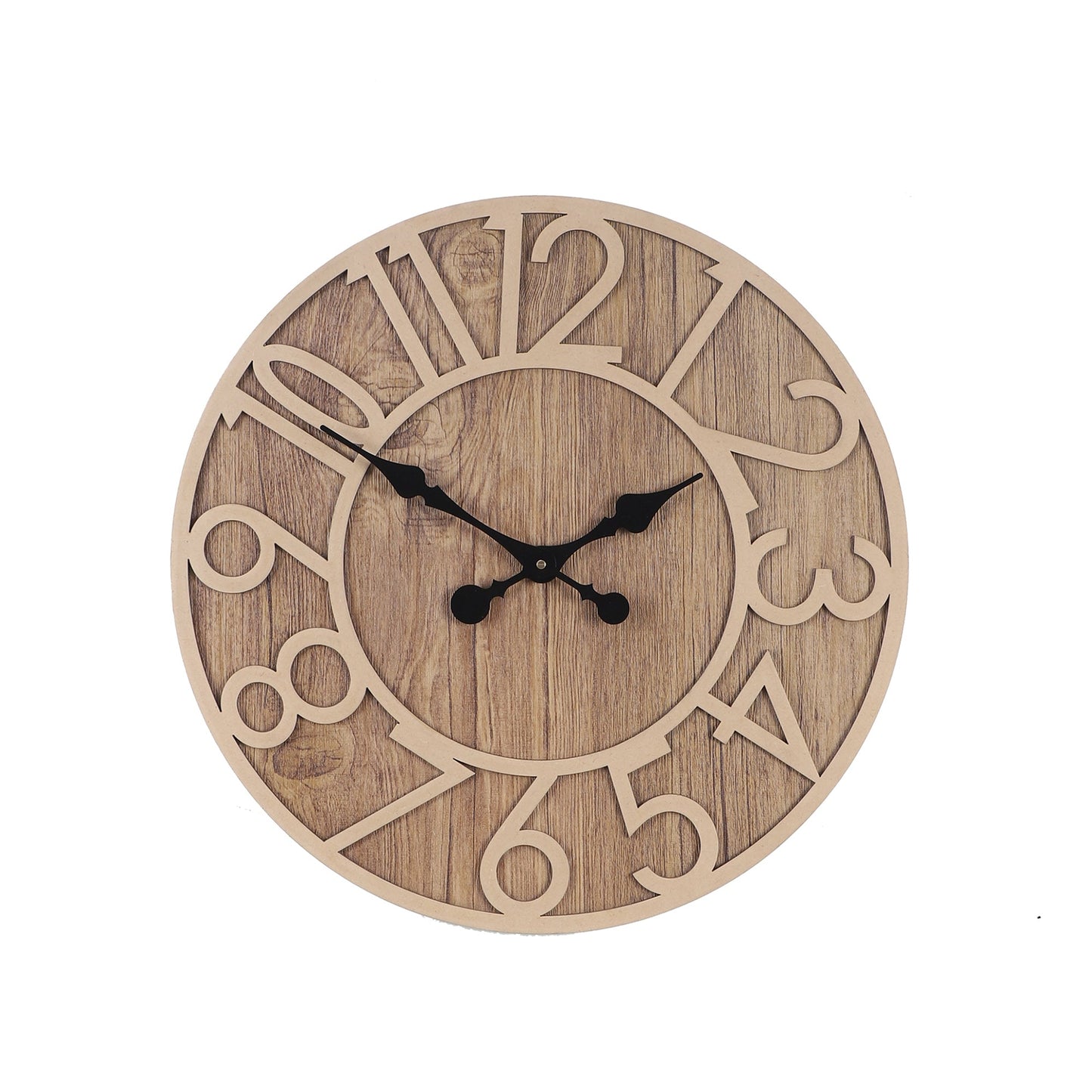 wc8 Wall Clock for Home Hall Living Bedroom Kitchen Analog Stylish Modern and Decorative Time Piece