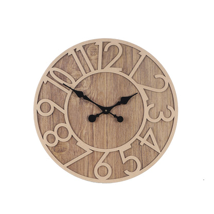 wc8 Wall Clock for Home Hall Living Bedroom Kitchen Analog Stylish Modern and Decorative Time Piece