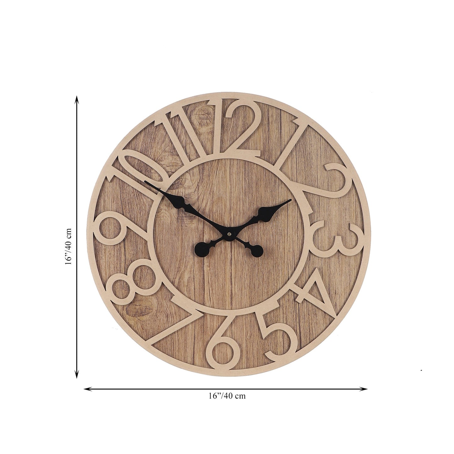 wc8 Wall Clock for Home Hall Living Bedroom Kitchen Analog Stylish Modern and Decorative Time Piece