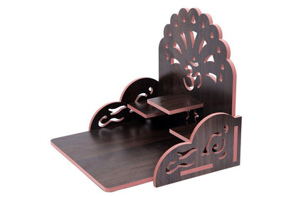 Wooden Temple for Home & Office, Light Weight Puja Mandir