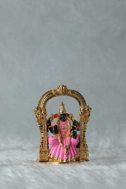 Gold Plated Aarch Tirupati Balaji , Laxmi and Padmavati