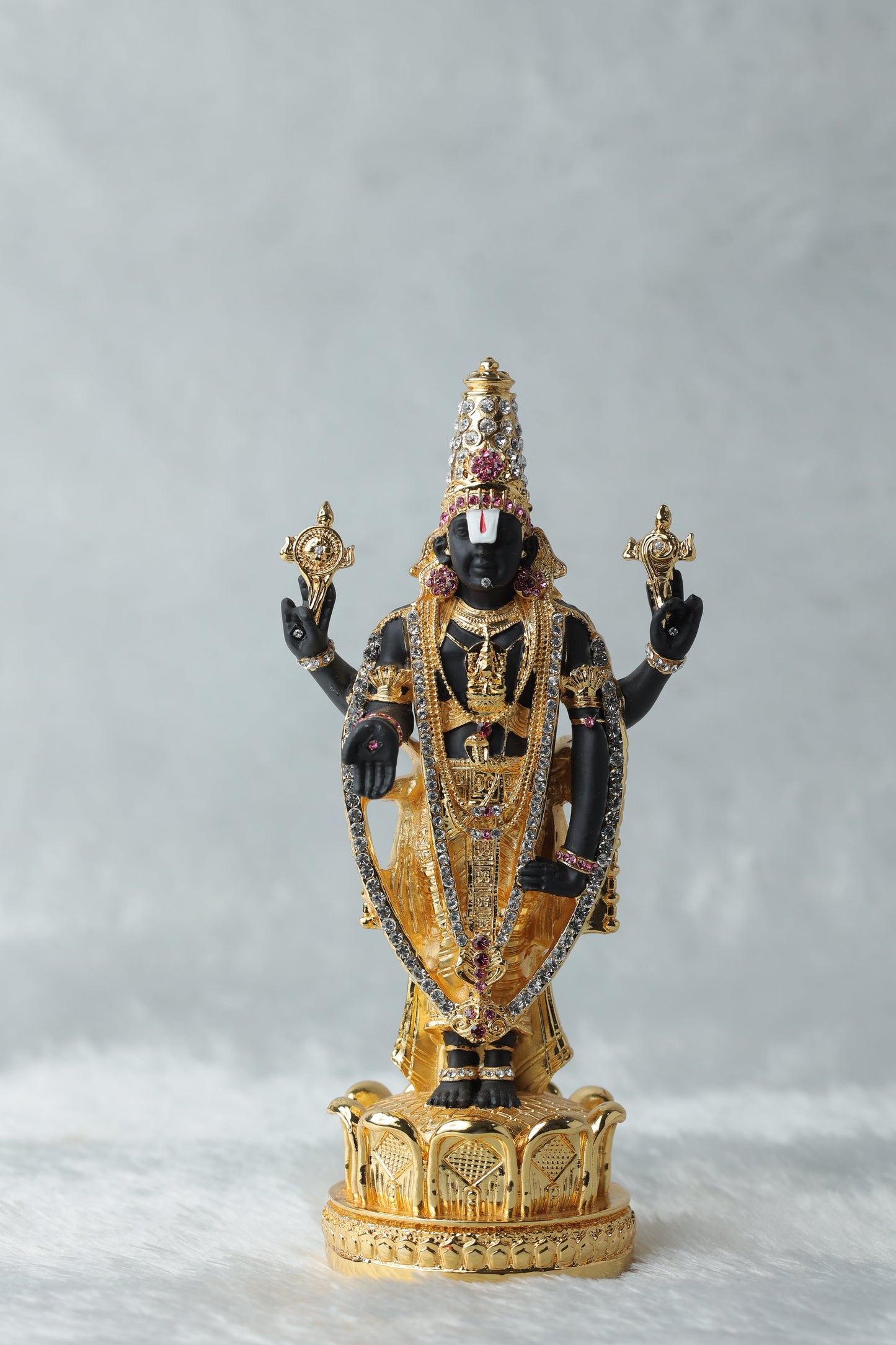 Gold plated Lord tirupati Balaji